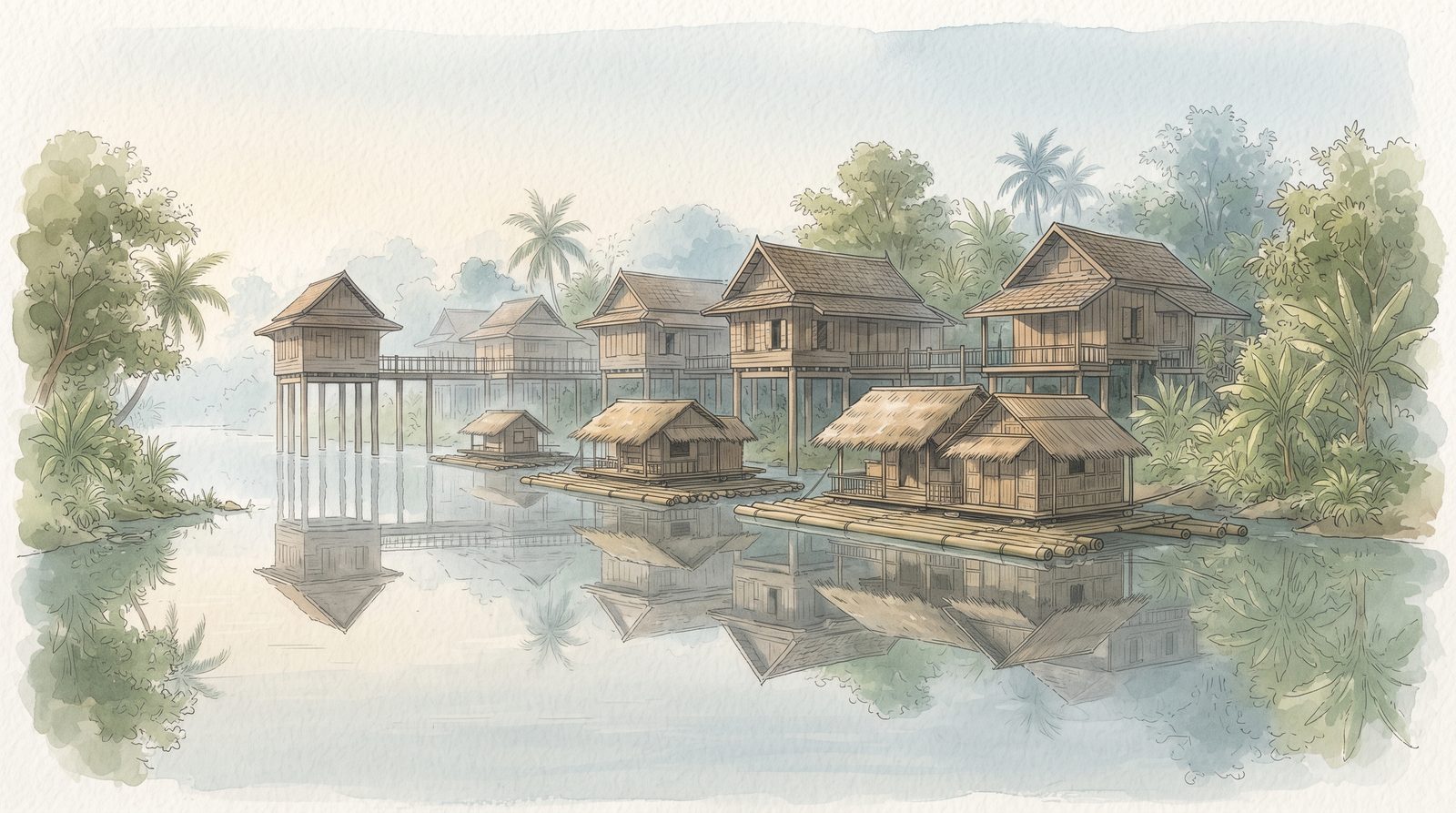 ภาพปกบทความ: ภูมิปัญญาอยู่กับน้ำที่คนไทยลืม