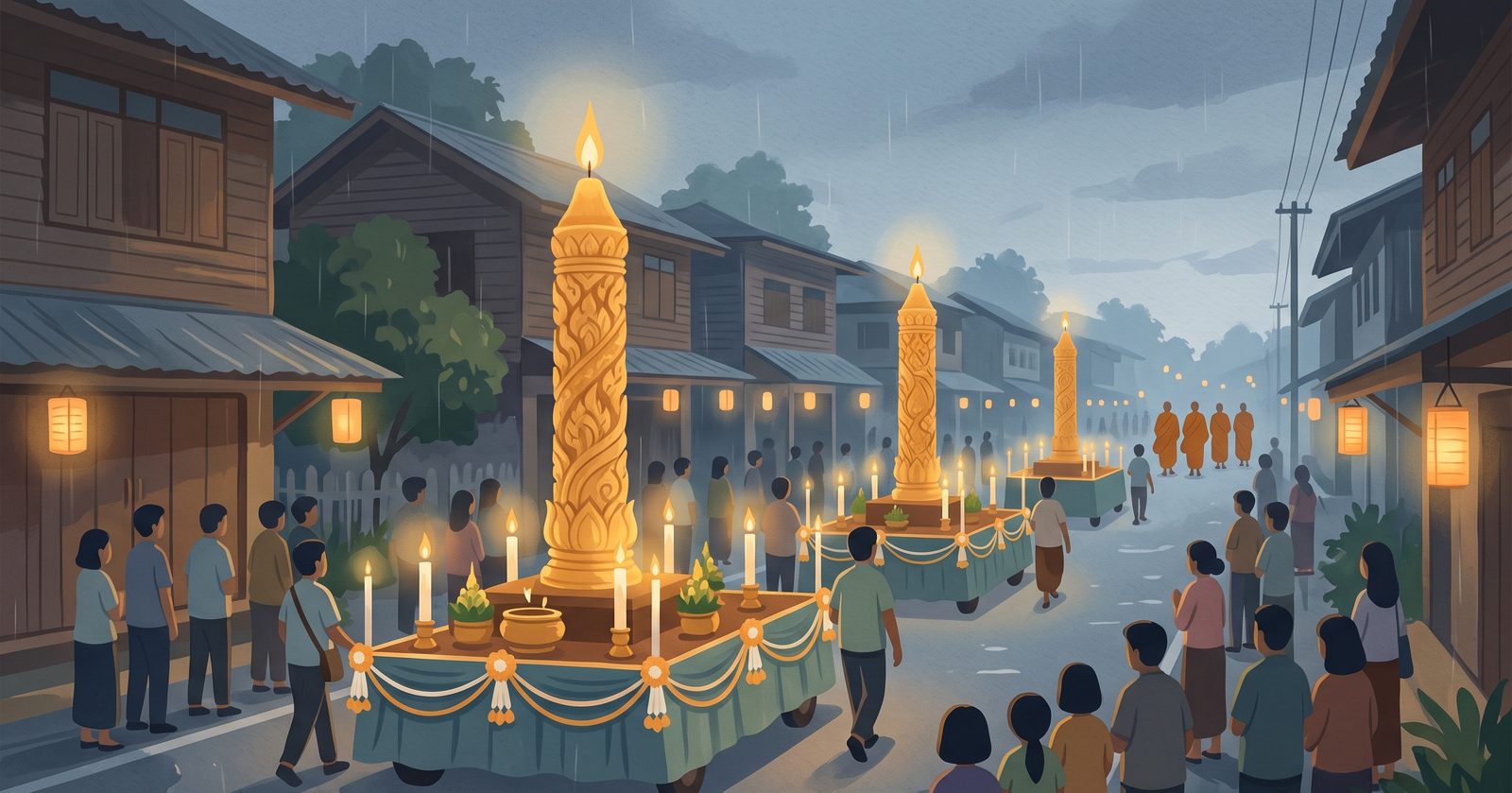 ภาพประกอบ: จากวันอาสาฬหบูชาสู่ประตูแห่งการหยุด