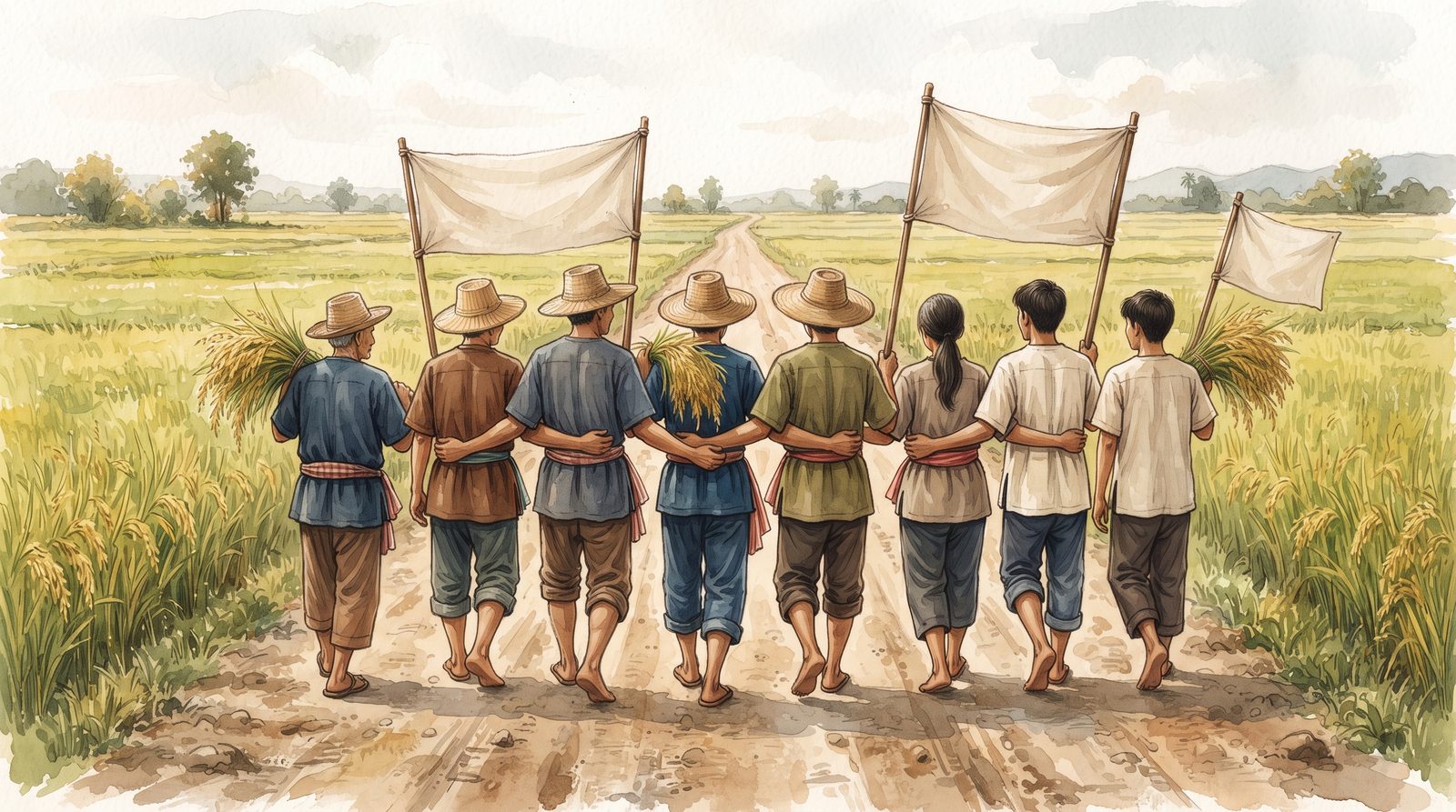 ภาพประกอบ: เสียงคัดค้านที่ดังก้องจากท้องนา
